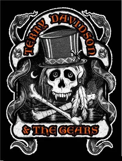 logo Terry Davidson and The Gears